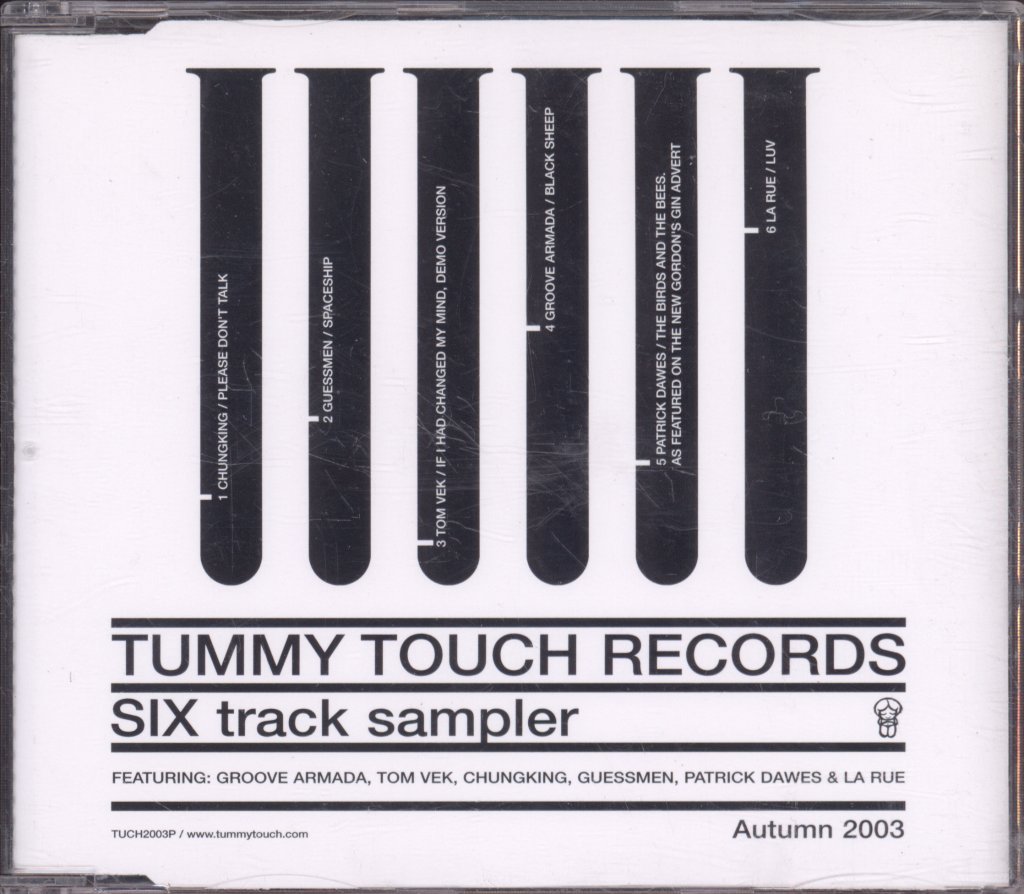 Various Artists - Tummy Touch Records Six Track Sampler - Cd