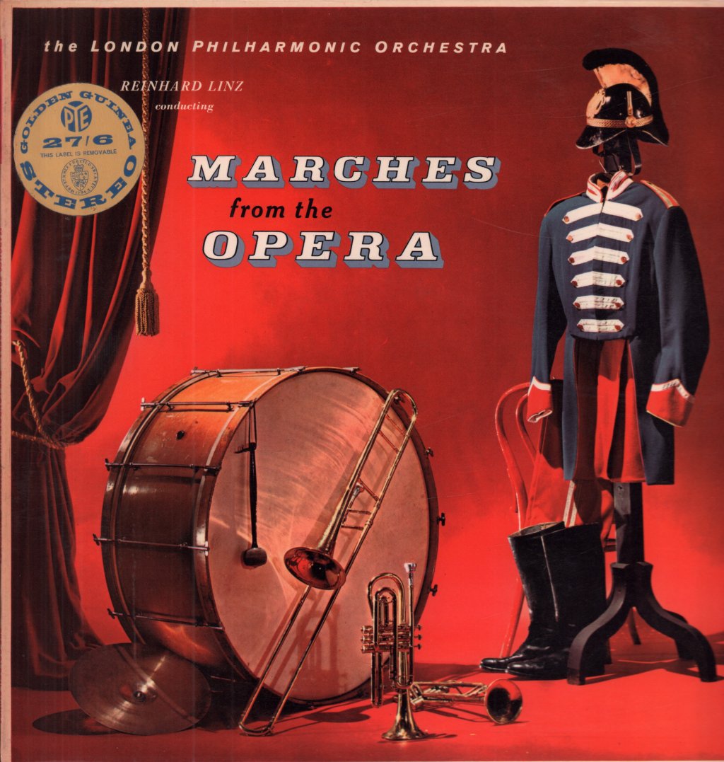 Reinhard Linz - Marches From The Opera - Lp