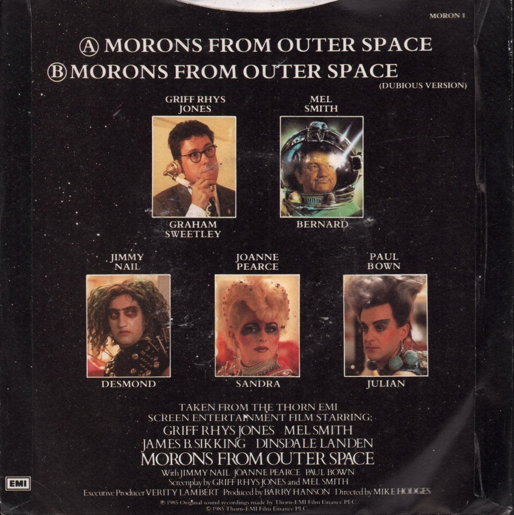 Morons - Morons From Outer Space - 7 Inch