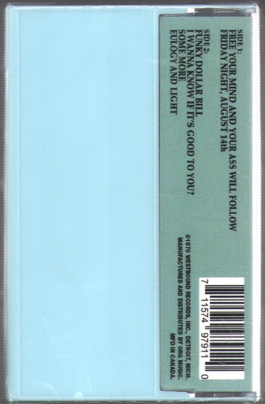 Funkadelic - Free Your Mind And Your Ass Will Follow - Cassette