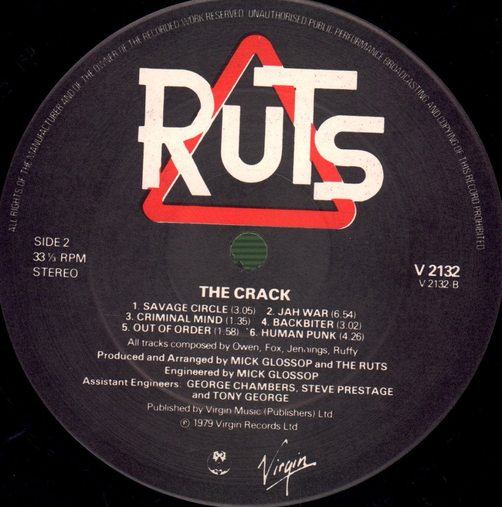 Ruts - Crack - Lp