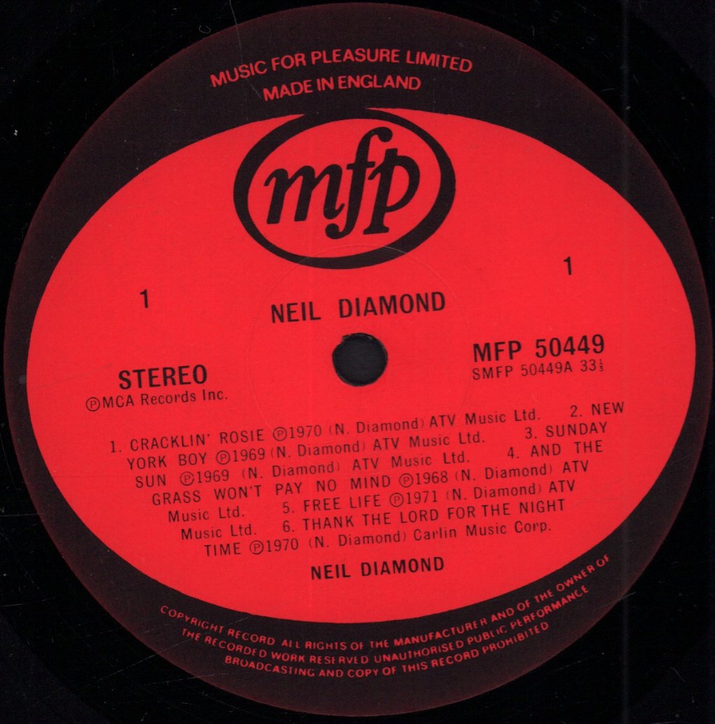 Neil Diamond - Sweet Caroline - Lp