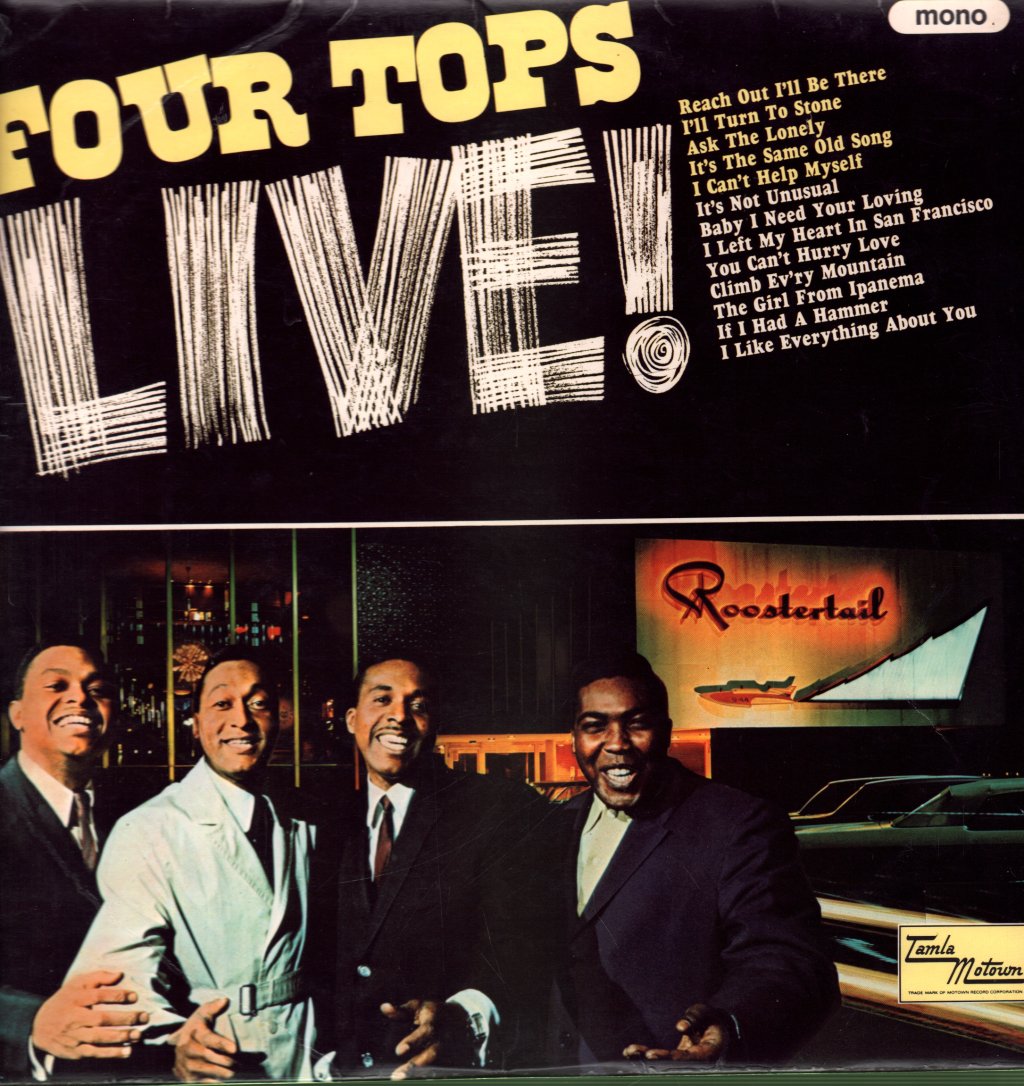 Four Tops - Live! - Lp