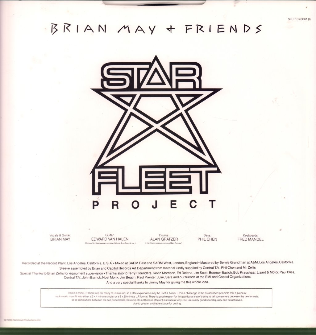 Brian May And Friends - Star Fleet - Lp