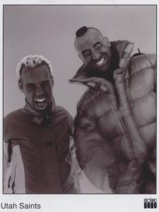 Utah Saints - Black And White Promo - Photograph
