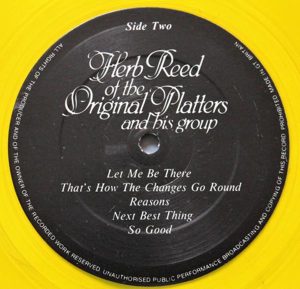 Herb Reed - Herb Reed Of The Original Platters And His Group - Lp