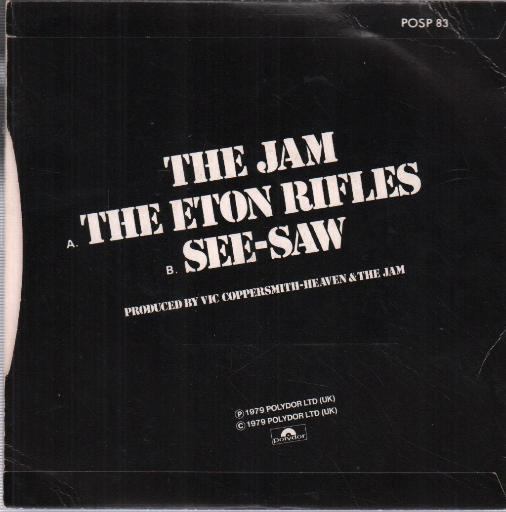 Jam - Eton Rifles - 7 Inch