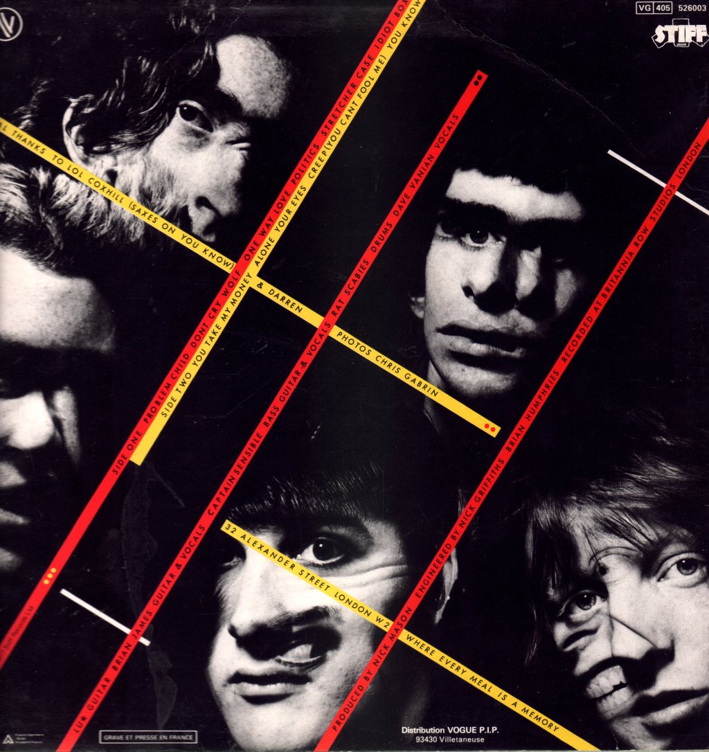 Damned - Music For Pleasure - Lp