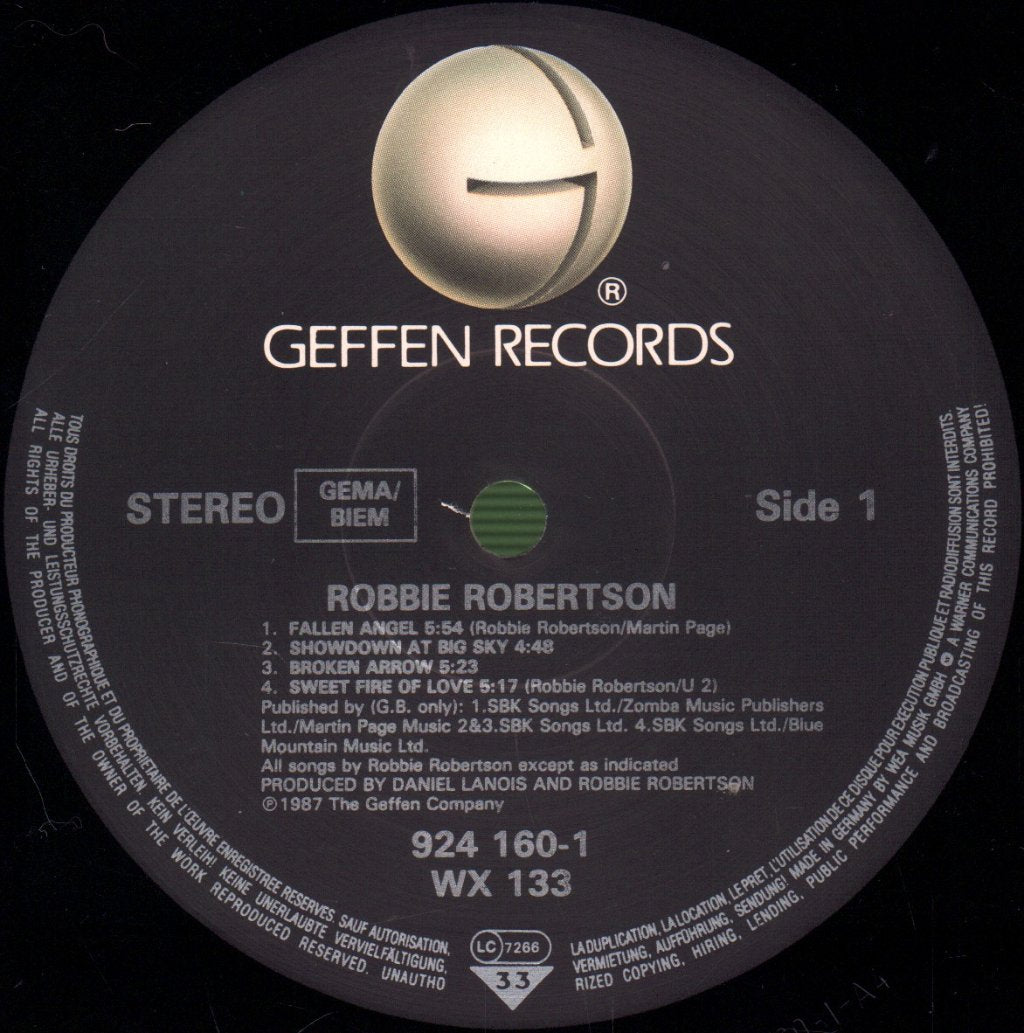 Robbie Robertson - Robbie Robertson - Lp