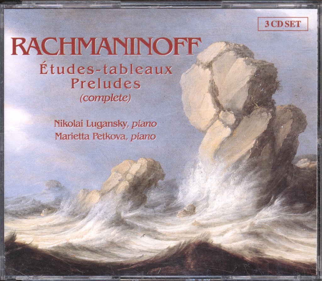 Nikolai Lugansky, Marietta Petkova - Etudes-Tableaux / Preludes (Complete) - Triple Cd