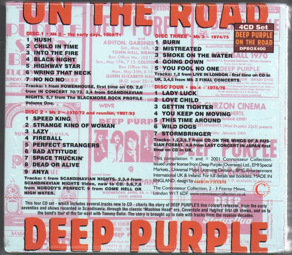 Deep Purple - On The Road - Cd Set