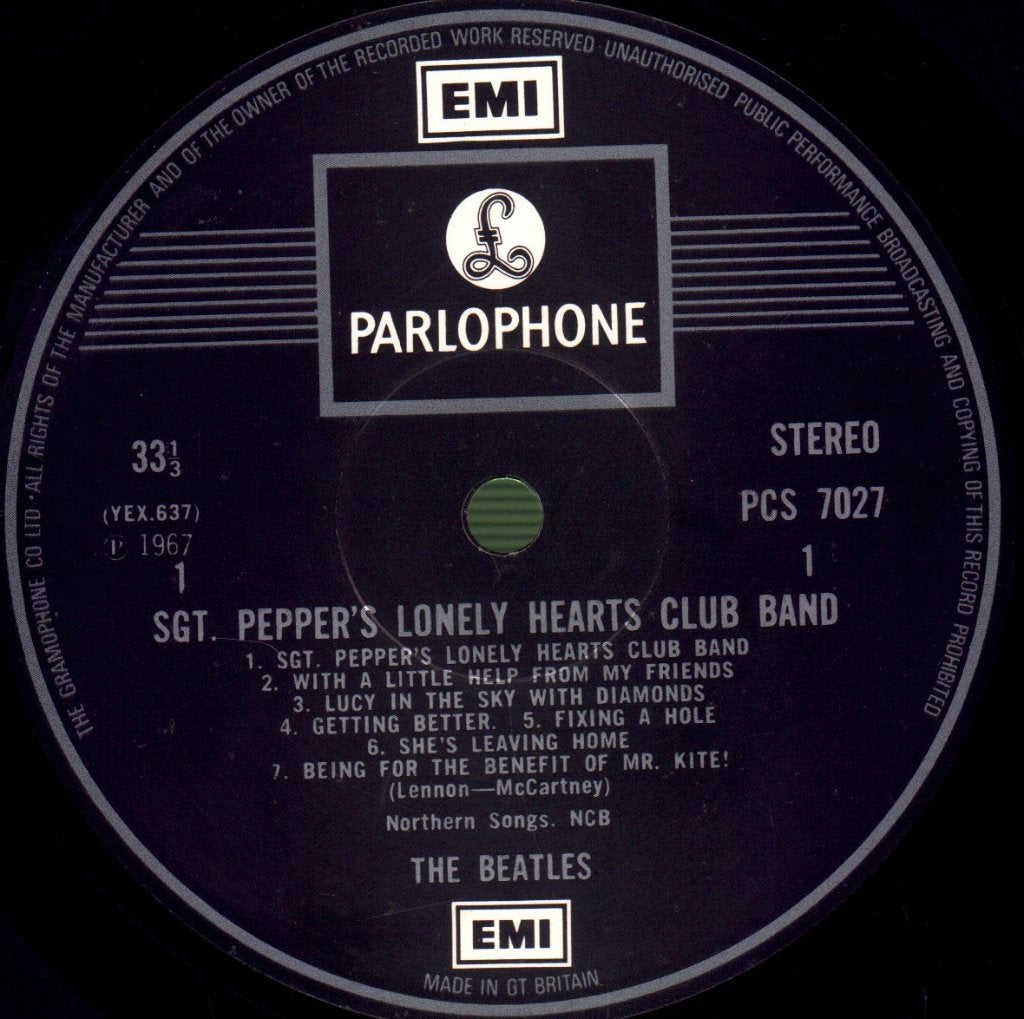 Beatles - Sgt Pepper's Lonely Hearts Club Band - Lp