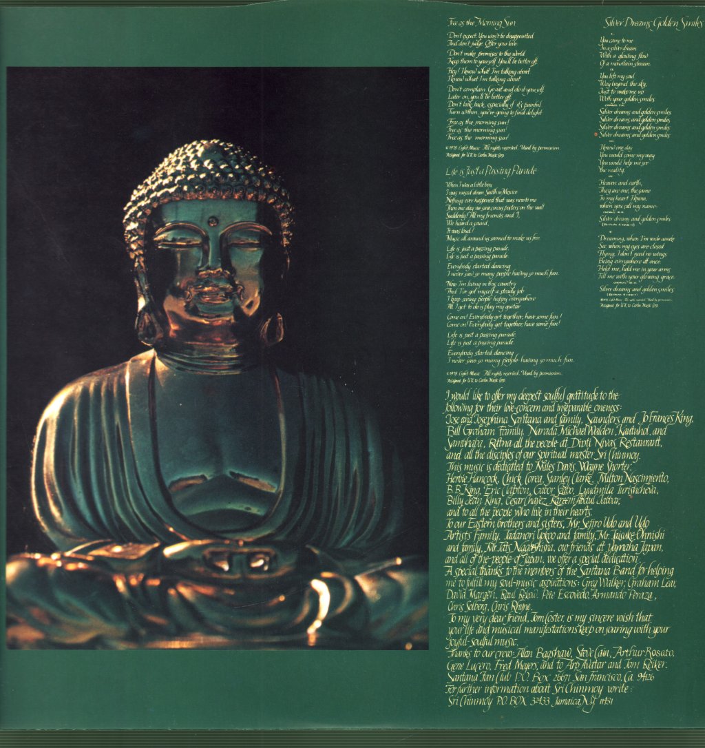 Devadip Carlos Santana - Oneness - Lp