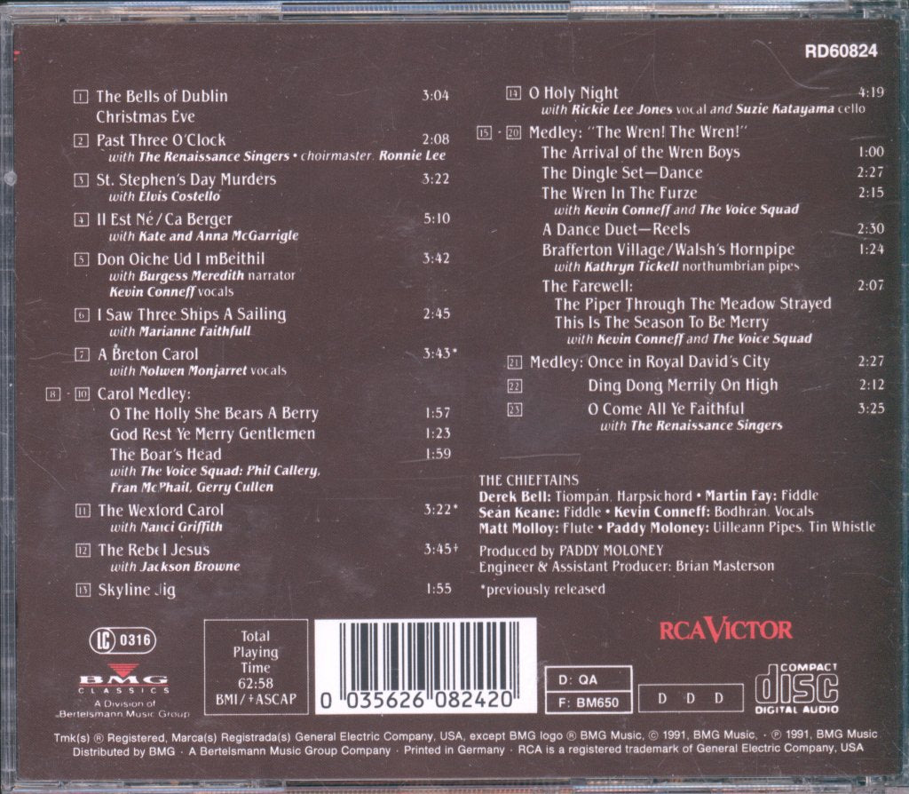 Chieftains - Bells Of Dublin - Cd