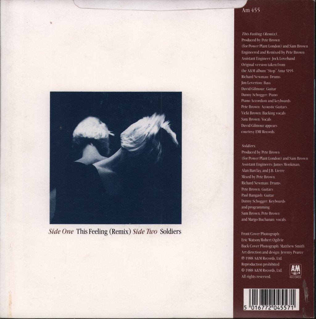 Sam Brown - This Feeling - 7 Inch