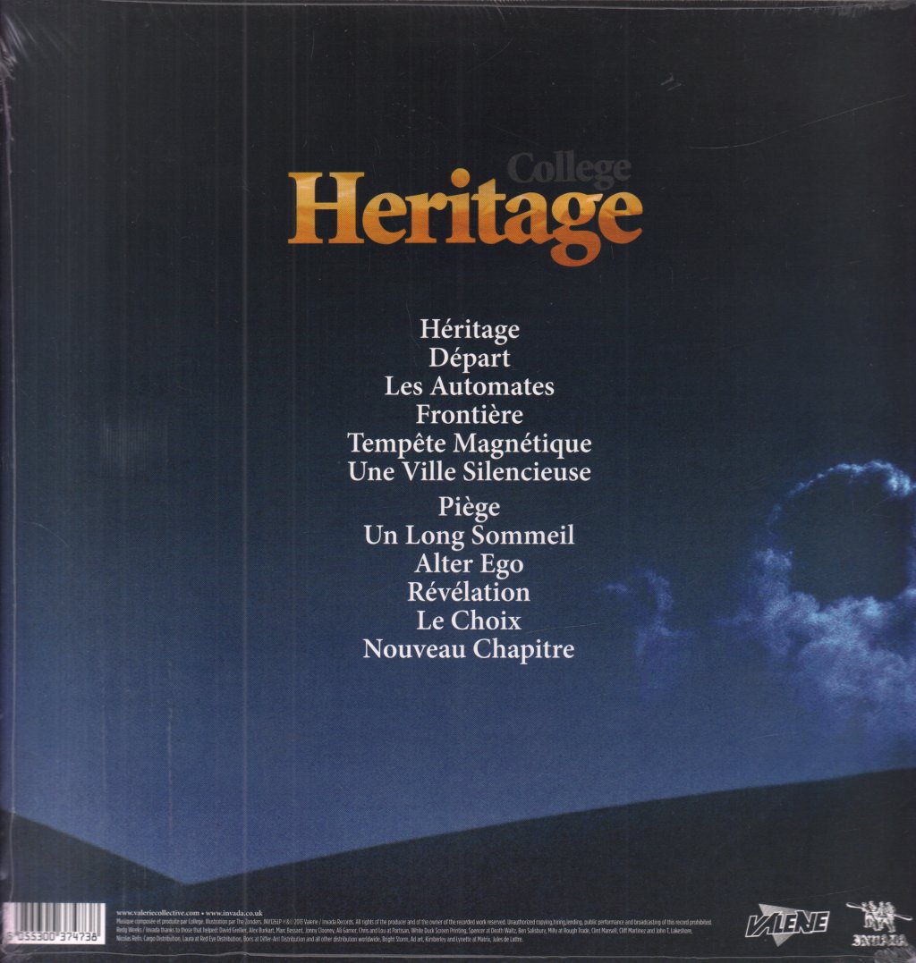 College - Heritage - Lp