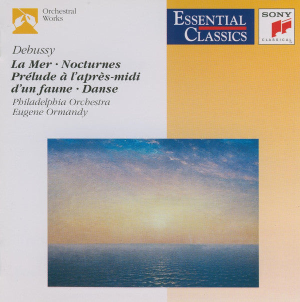 Claude Debussy - La Mer • Prélude À L'Après-midi D'un Faune • Danse • Nocturnes - Cd