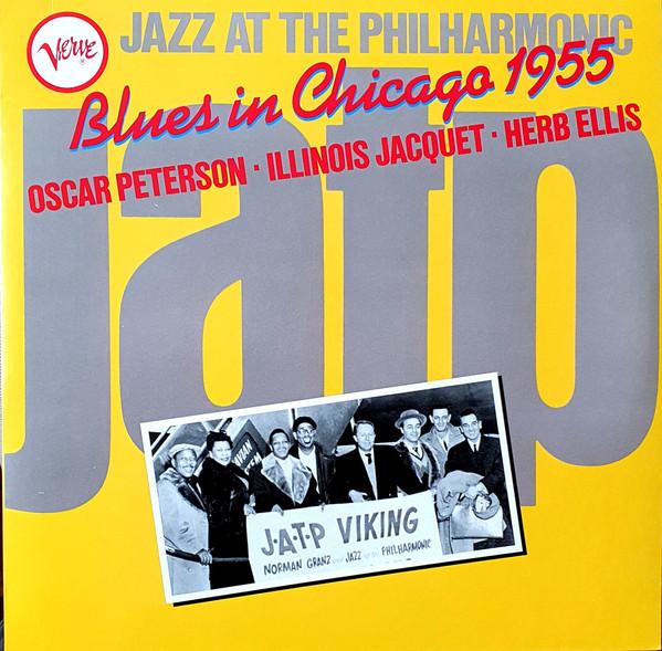 Oscar Peterson Illinois Jacquet Herb Ellis - Blues In Chicago 1955 - Lp