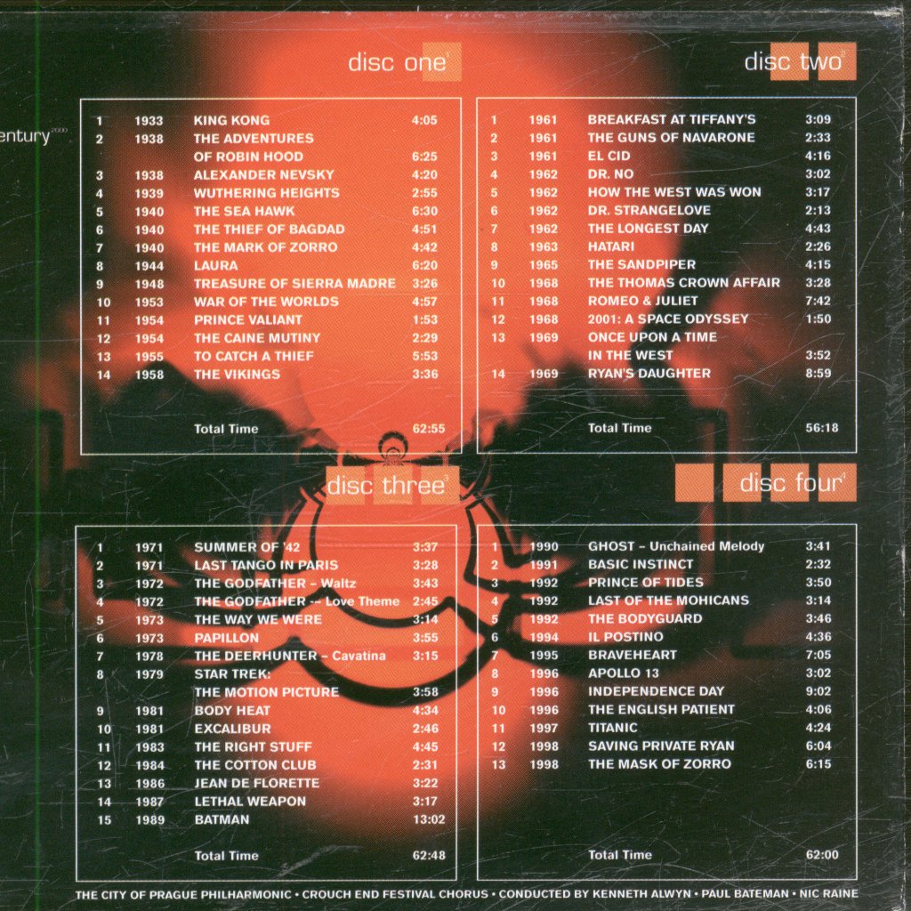 Various Artists - Cinema Century 2000 - Cd Set