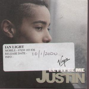Justin - Let It Be Me - Cd