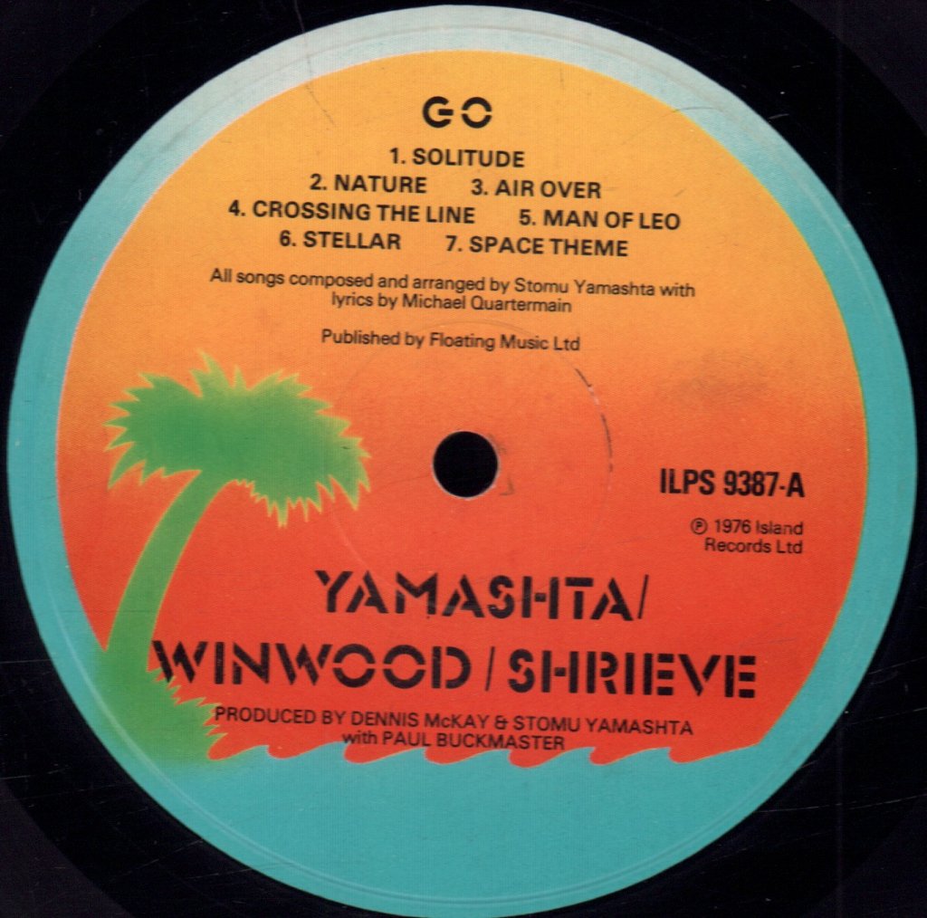 Stomu Yamashta / Steve Winwood / Michael Shrieve - Go - Lp