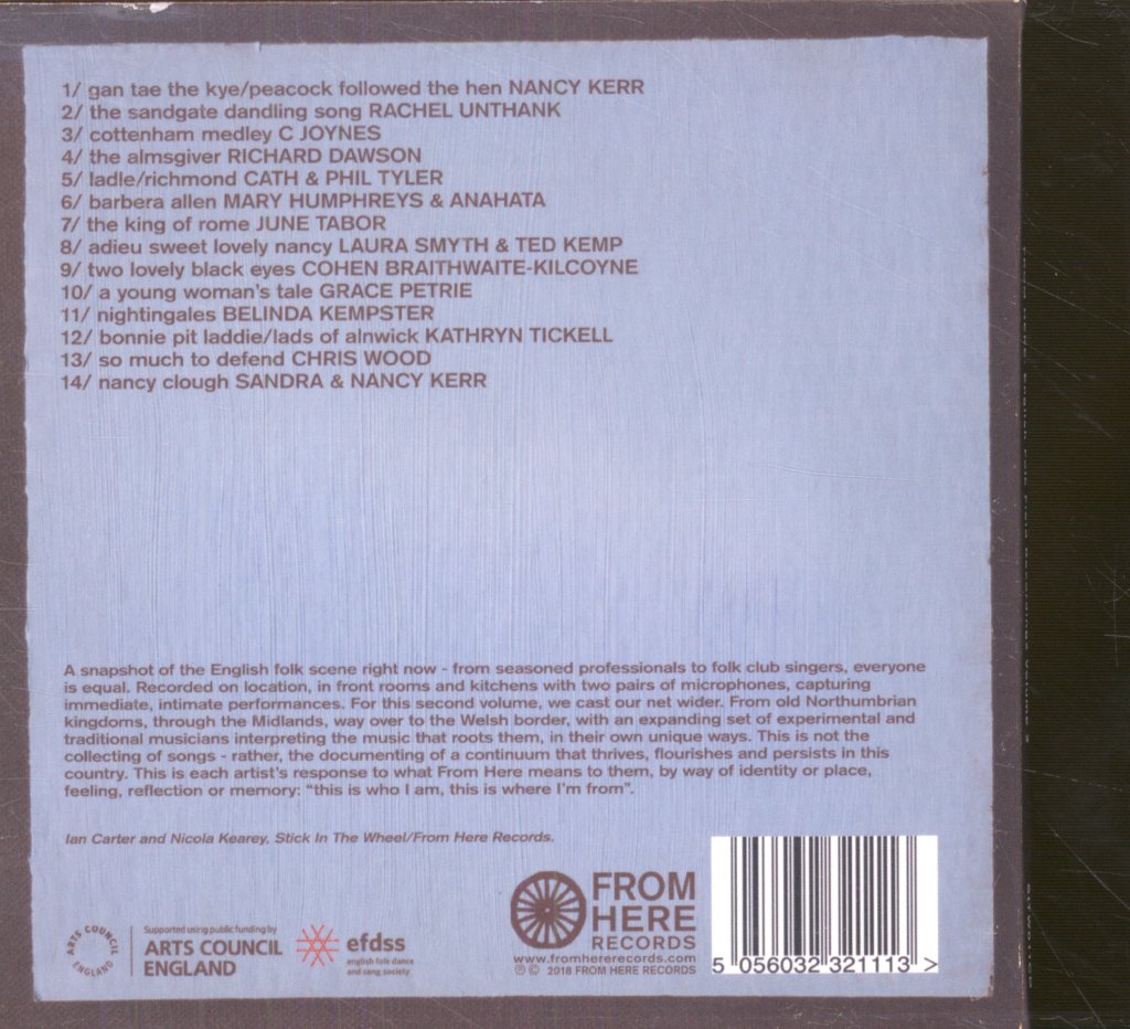 Various Artists - From Here: English Folk Field Recordings Volume 2 - Cd
