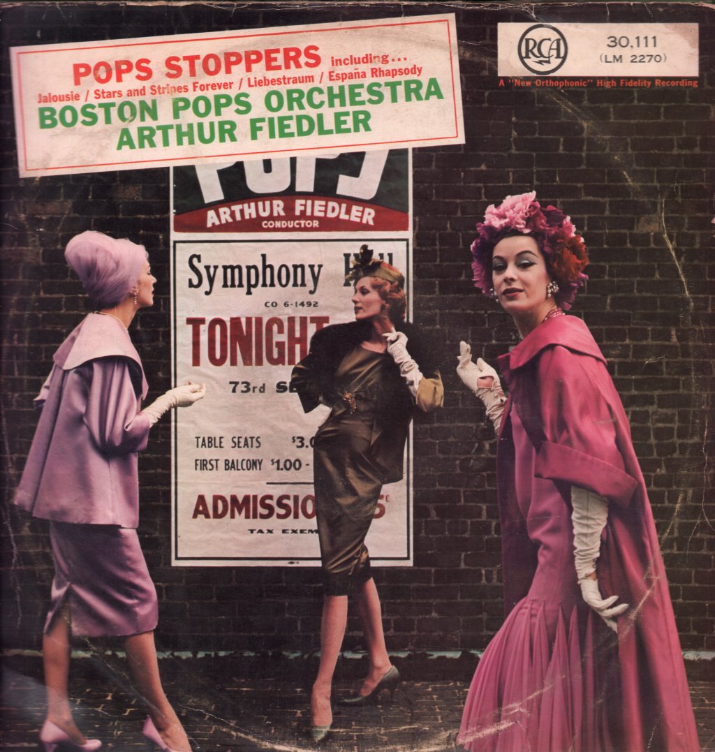 Boston Pops Orchestra - Pops Stoppers - Lp