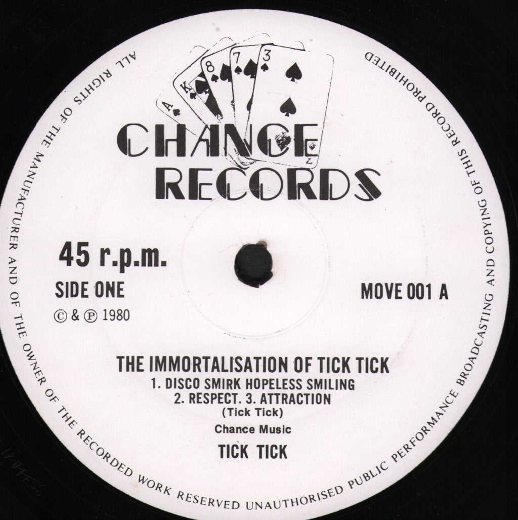 Tick Tick - Immortalisation Of Tick Tick - Lp