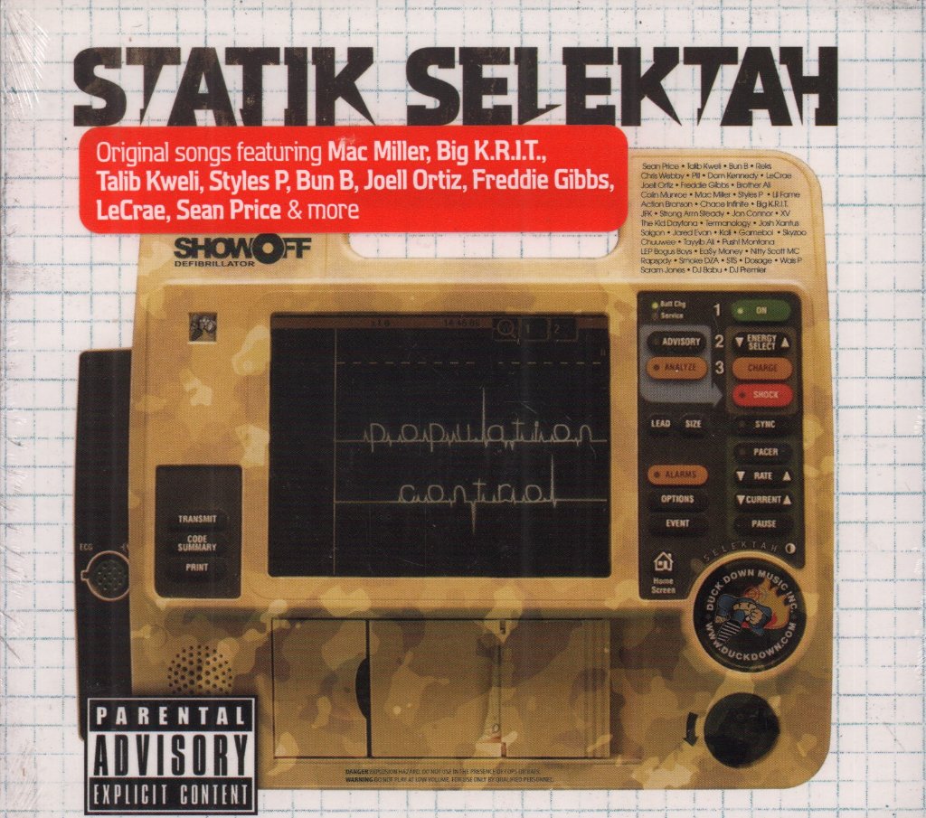 Statik Selektah - Population Control - Cd