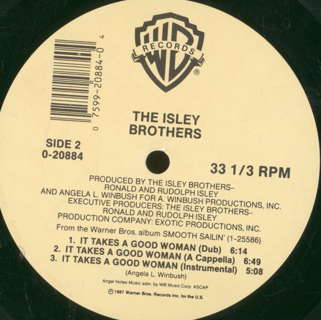 Isley Brothers - It Takes A Good Woman - 12 Inch