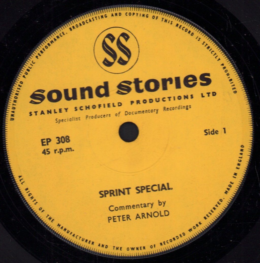 Charlie Rous / Peter Arnold - Sound Stories Sprint Special - 7 Inch