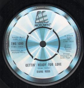 Diana Ross - Gettin' Ready For Love - 7 Inch