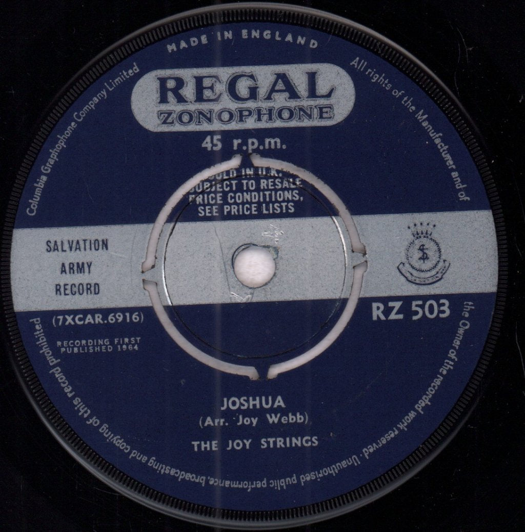 Joy Strings - A Million Songs - 7 Inch