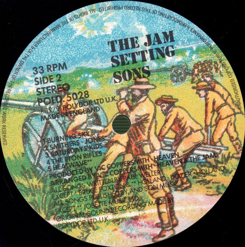 Jam - Setting Sons - Lp