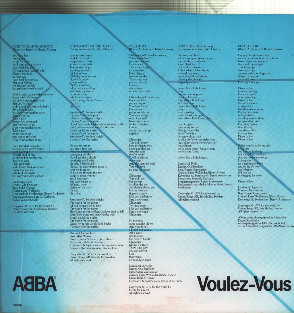 ABBA - Voulez Vous - Lp