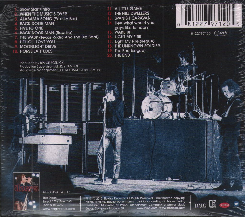 Doors - Live At The Bowl '68 - Cd
