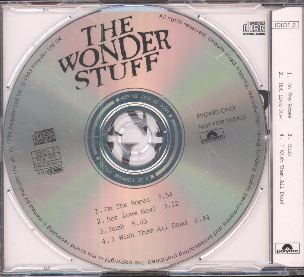 Wonder Stuff - On The Ropes - Cd