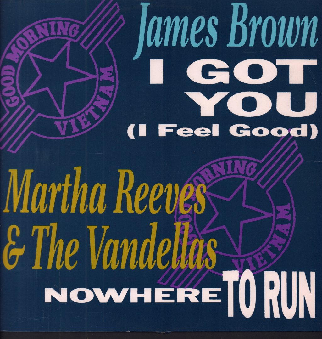 James Brown / Martha Reeves & The Vandellas - I Got You I Feel Good / Nowhere To Run - 12 Inch
