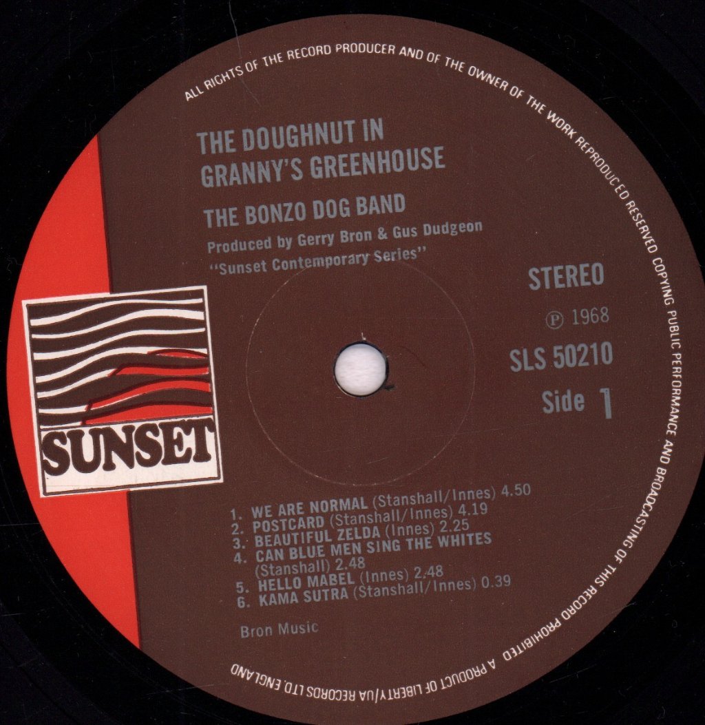 Bonzo Dog Band - Doughnut In Granny's Greenhouse - Lp