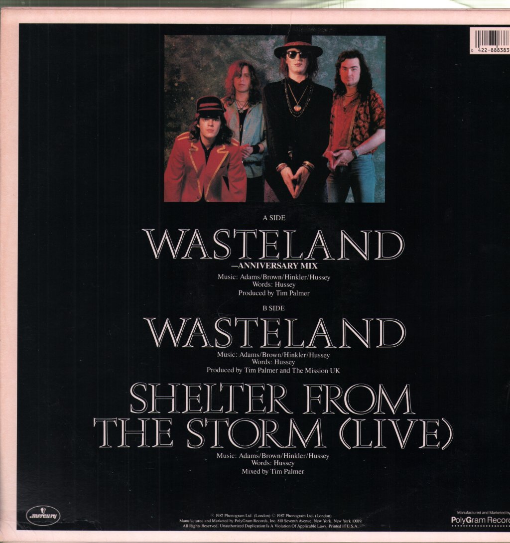 Mission - Wasteland - 12 Inch
