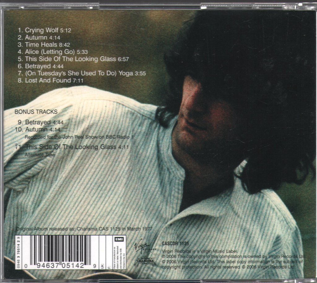 Peter Hammill - Over - Cd