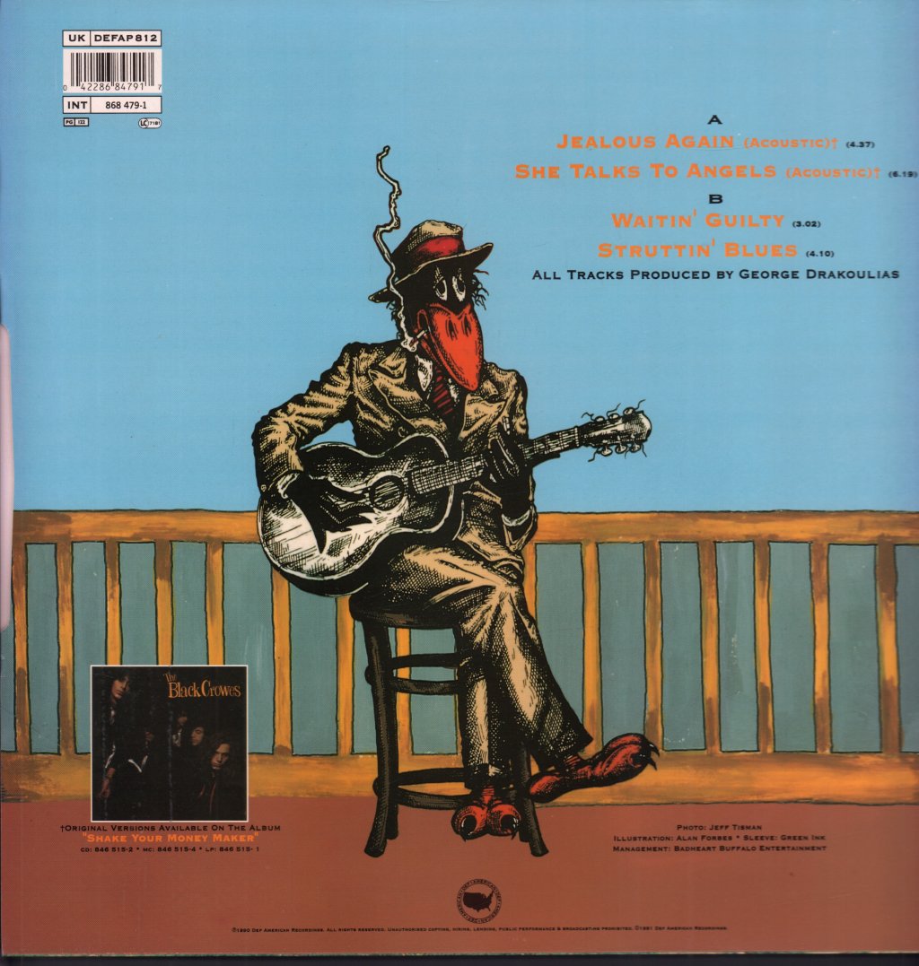 Black Crowes - Jealous Again - 12 Inch