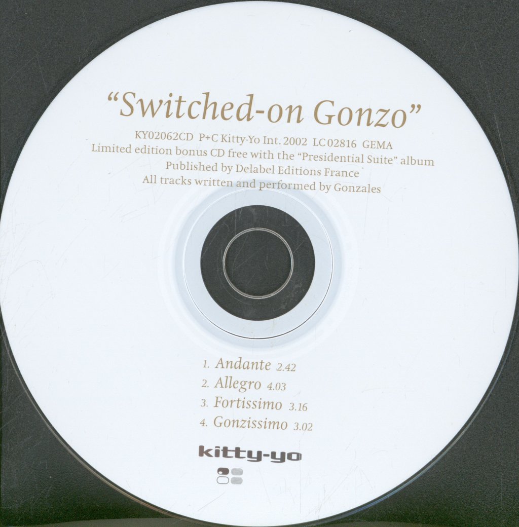 Gonzales III - Gonzales III - Presidential Suite / Switched-On Gonzo - Double Cd