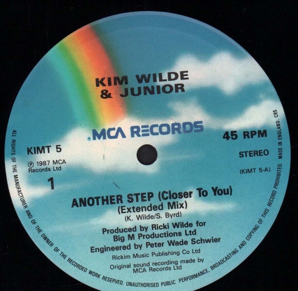 Kim Wilde And Junior - Another Step - 12 Inch