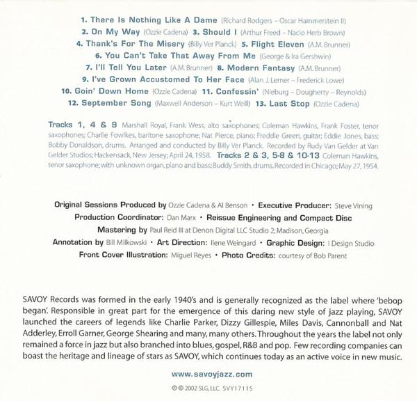 Coleman Hawkins - Timeless - Cd