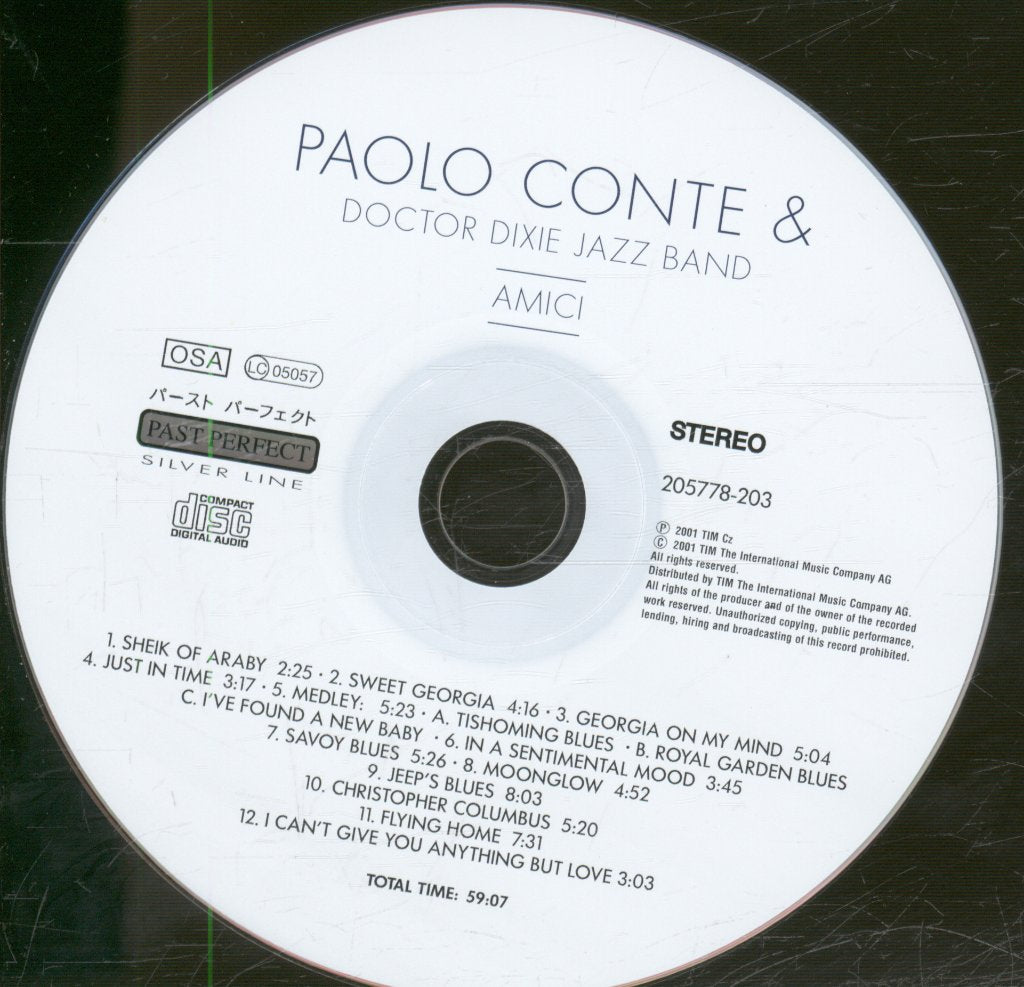 Paolo Conte, Doctor Dixie Jazz Band - Amici - Cd
