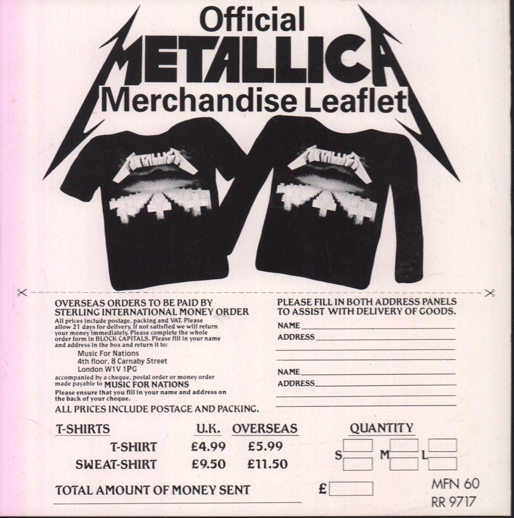 Metallica - Master Of Puppets - Double Lp