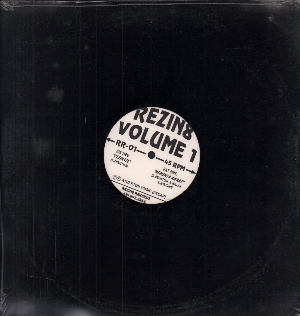 d.christian - Rezin8 Volume 1 - 12 Inch