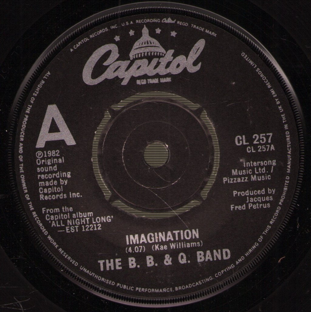 Brooklyn, Bronx and Queens Band - Imagination - 7 Inch
