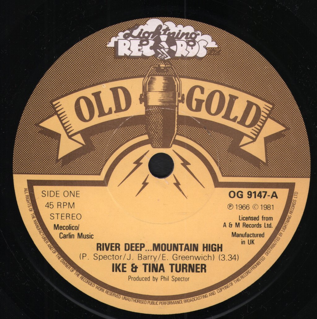 Ike & Tina Turner - River Deep - Mountain High - 7 Inch